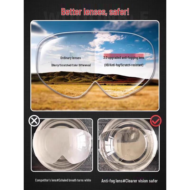 Women's Warm Winter Trapper Hat with Face Mask & Goggles