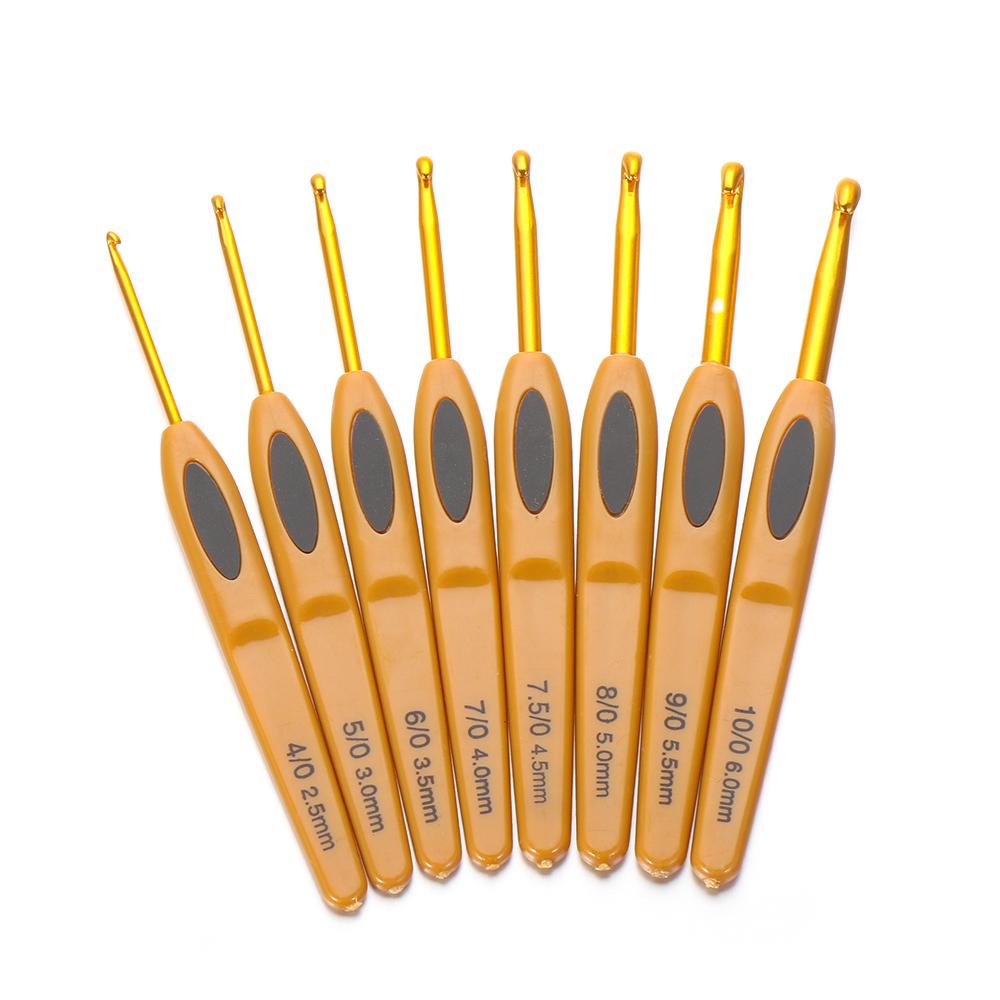 Plastic Sewing Needles Handmade Yarn Crochet Knitting Needles Crochet Hooks Weave Tools