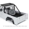 TRX-4 Simulation Inclined 45 Degrees Spare Tire Holder For 1/8 1/10 RC Crawler Car Traxxas TRX4 TRX6 AXIAL RC4WD Diy Parts