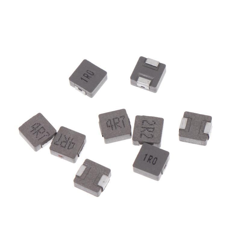 50Pcs 1Uh 2.2Uh 4.7Uh Integrated Mold Smd Inductor High Current Inductors For Pcb Circuit Electronic Power Supply Repair