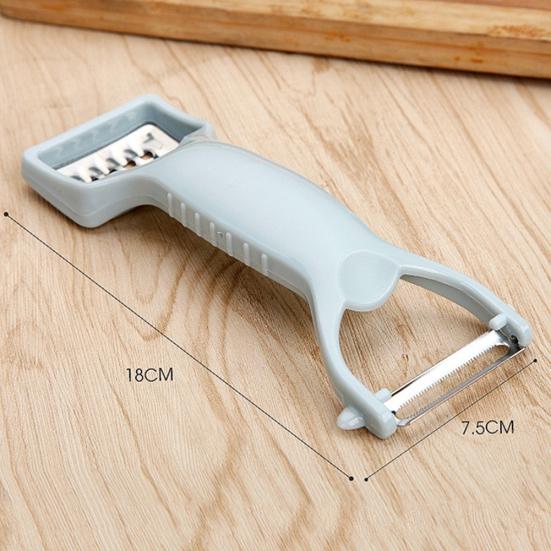 Talos Multiuse Vegetable Fruit Grater Carrot Potato Double Ended Peeler Kitchen Tool