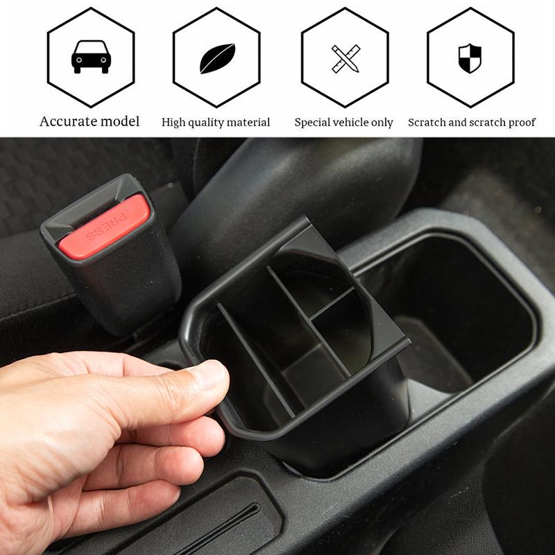 Getränkehalter Aufbewahrungsbox Organizer Containerhalter für Suzuki Jimny 2019-2024 Autoinnenausstattung