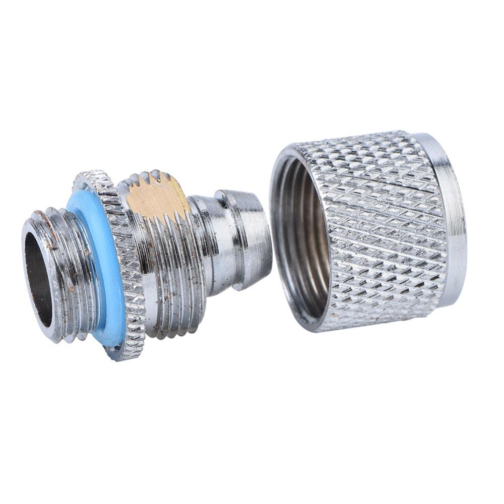 2PCS Durable Water Cooling Compression Fitting Quick Twist Fittings  Computer Water Cooling System
