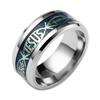 Jesus Letter 316 L Stainless Steel Ring For Religious Christian Men Women Gift Zircon Serenity Male Bible Cross