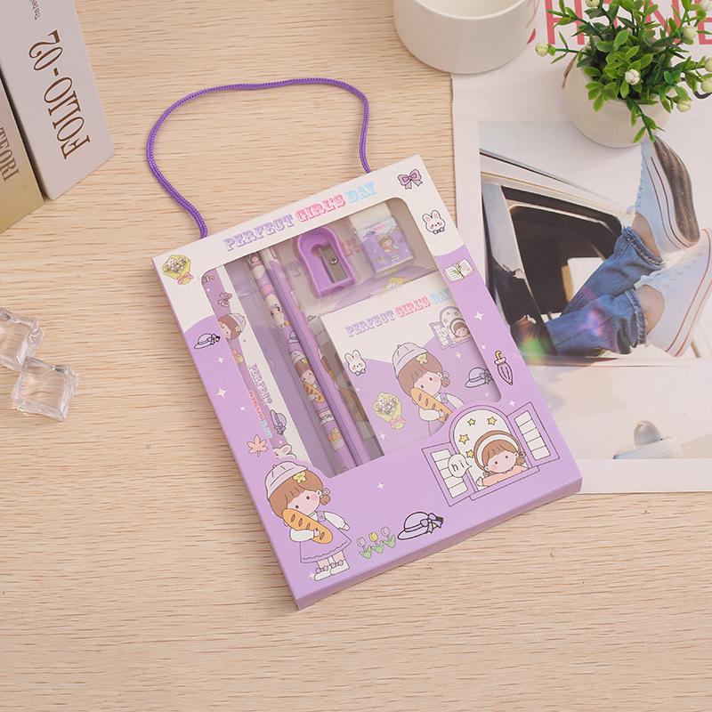 Dziecięce Pudełko Prezentowe z Artykułami Papierniczymi - Idealne na Urodziny, Nagrody i Prezenty Świąteczne