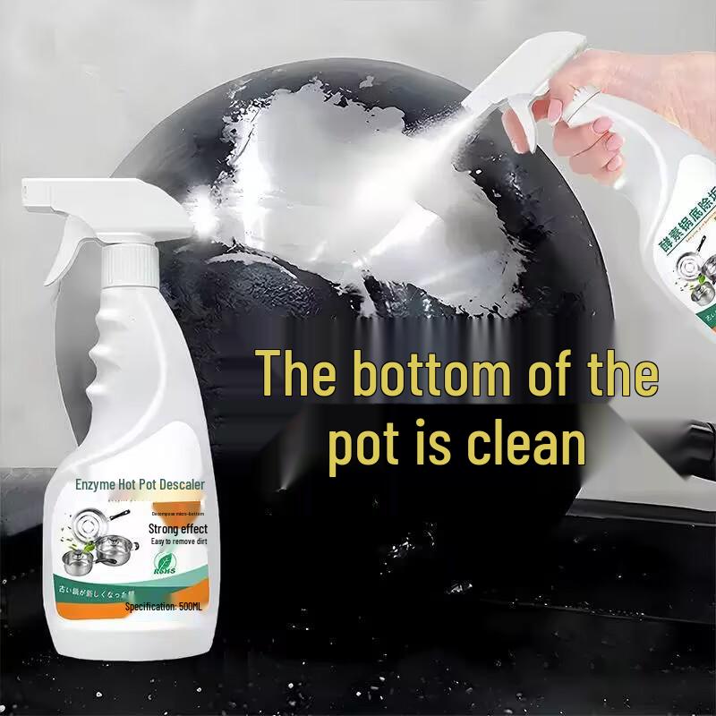 Nerezový Odstraňovač vodního kamene a rzi - Multifunkční Čistič olejových skvrn a černého povlaku, Doprava zdarma