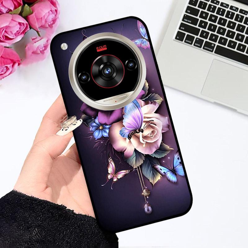 Etui na Nubia Focus 2 Ultra Z2463N 6.8" Miękki Silikon TPU Pokrowiec na Telefon dla ZTE Nubia Focus2 Ultra 5G Odporna na Wstrząsy Obudowa Focus2Ultra