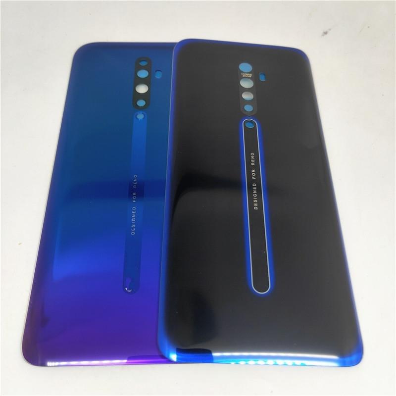 Für Oppo RenoZ Reno2Z Reno 2Z Reno2 Reno 2 Z F Rückseitige Akkuabdeckung Tür Gehäuse Hinteres Glas Reparaturteile
