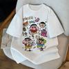 Cute and Stylish Crayon Shin-chan Printed New Summer Boys' and Girls' Pure Cotton Short-sleeved T-shirt Men and Women