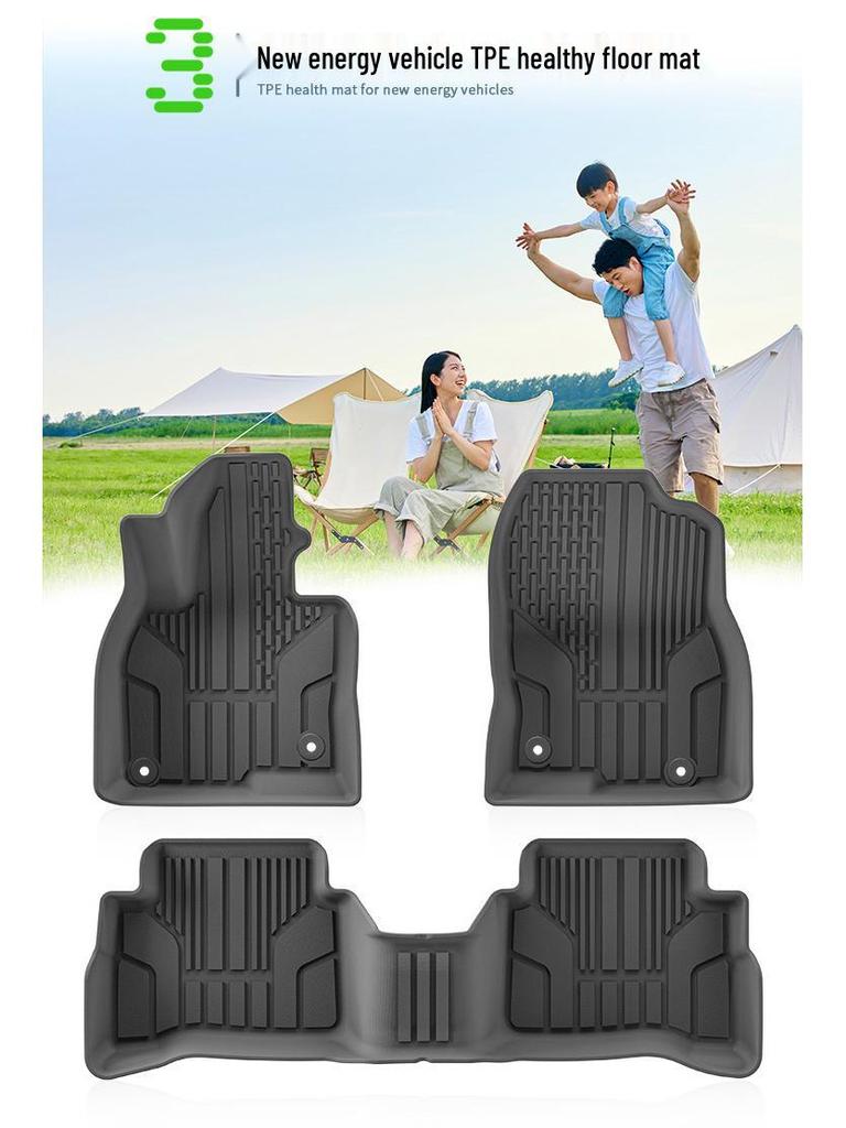 Mazda CX-5 Floor Mats & Trunk Liner (2017-2024), Custom TPE Design