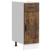 VidaXL Kitchen Cabinet Porto Smoked Oak Engineered Wood 853942