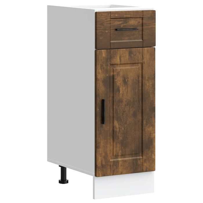 VidaXL Kitchen Cabinet Porto Smoked Oak Engineered Wood 853942