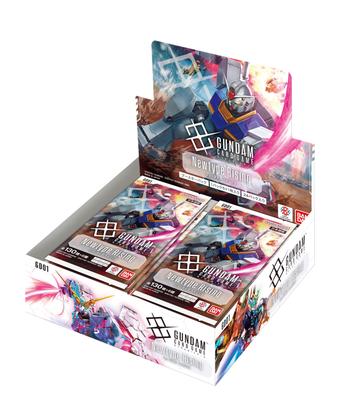 BANDAI Gundam Kartenspiel Boosterpack Newtype Rising 24 Packs [GD01] (BOX)