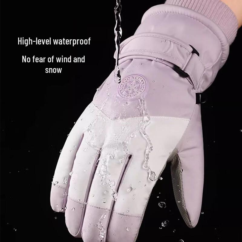 KANSOON Warm Touchscreen Ski Gloves