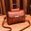 Women Retro Handbag Spring and Summer Vintage Simple Shoulder Messenger Bag Women's Bag
