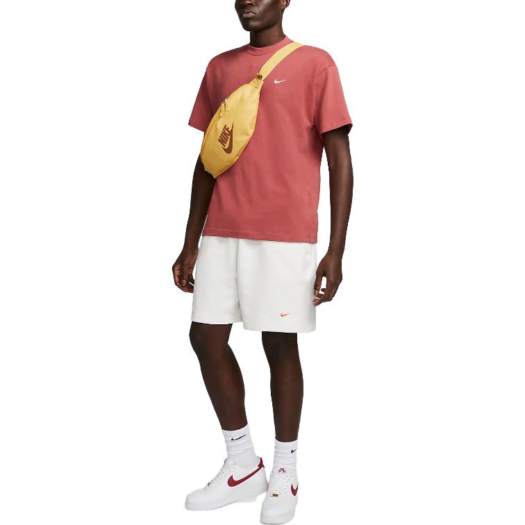 Nike Solid Color Logo Pocket Shorts Men Shorts White DX0817-030