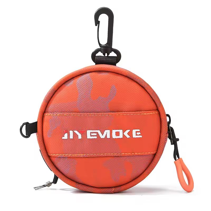 Camouflage Pattern Waterproof Fishing Backpack Large Capacity Lightweight Portable Storage for Outdoor Fishing Hiking Activities оранжевый