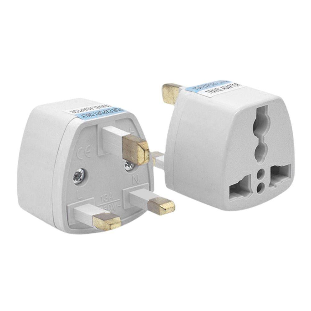 3PCS Universal For Travel Adapter Conversion Plug 3 Pin Plug Electrical Socket Power Socket