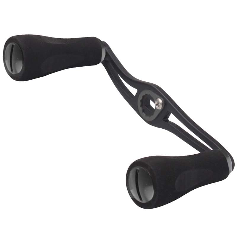 

VISPREA EVA Knob Aluminum Alloy Crank Handle for and Abu Garcia Baitcasting Replacement yu376 Shimano, Daiwa, Reels, Parts, (Black)