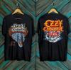 New Vintage Rare!! 1984 Ozzy Osbourne Rules Tour 2 Sided T-Shirt