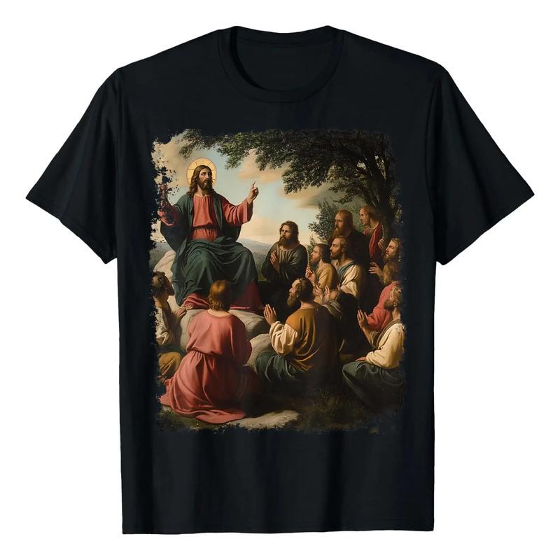 Camiseta De Jesucristo Con Arte Renacentista S