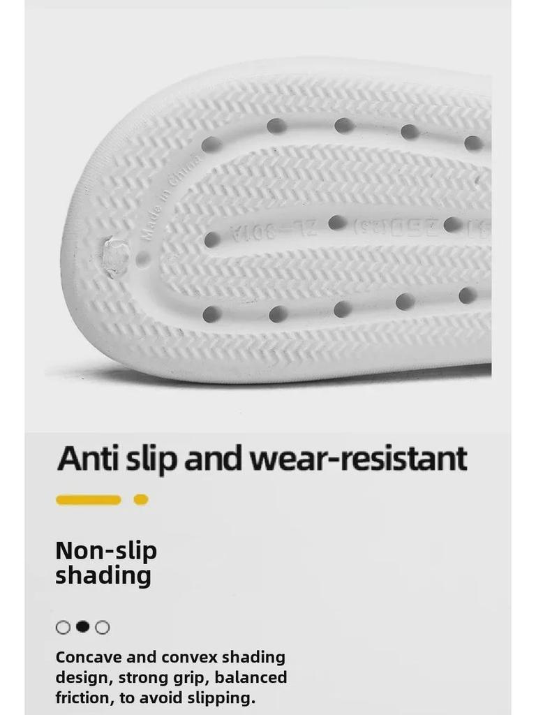 Open-Toe High-End Korean Men's Summer Flip-Flops for Daily Home Use.