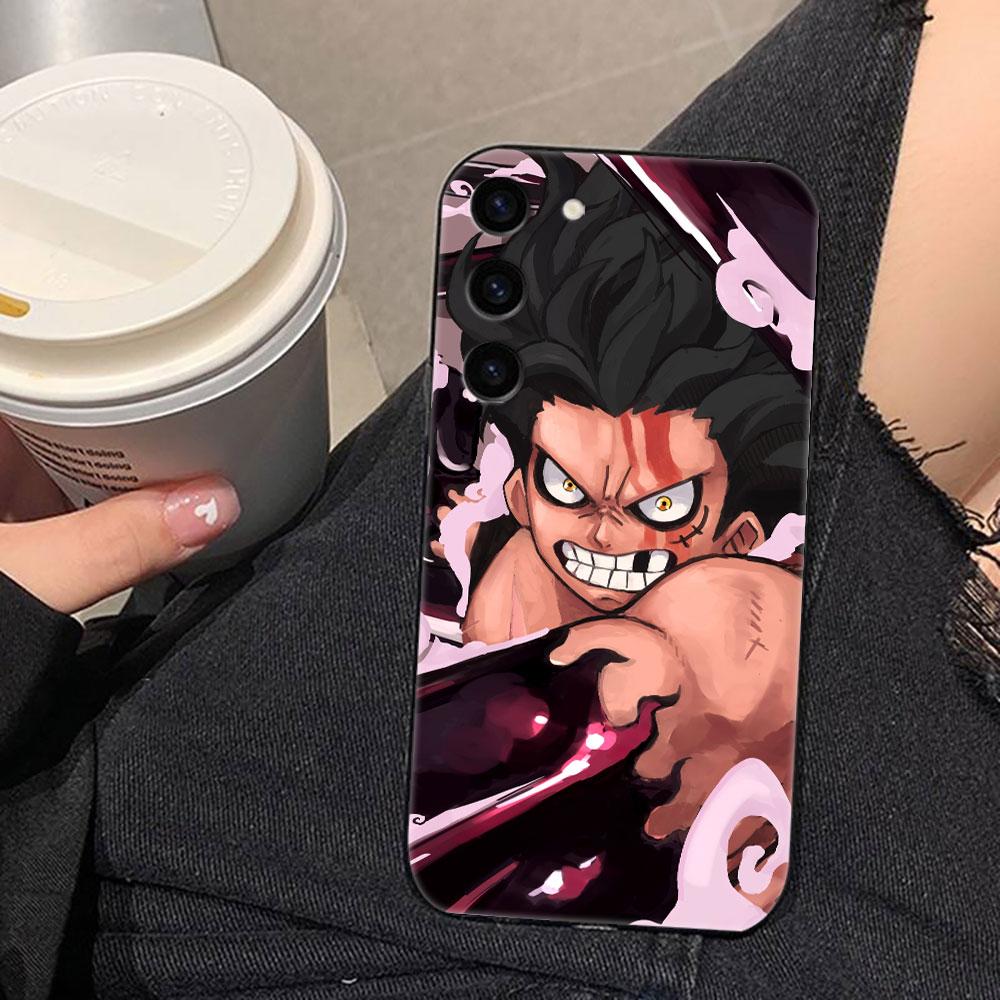 One Piece Monkey D Luffy Nina Phone Case For Samsung Galaxy S26 S25 EDGE S24 S23 S22 S21 S20 FE S10 Ultra PLUS LITE Case Cover