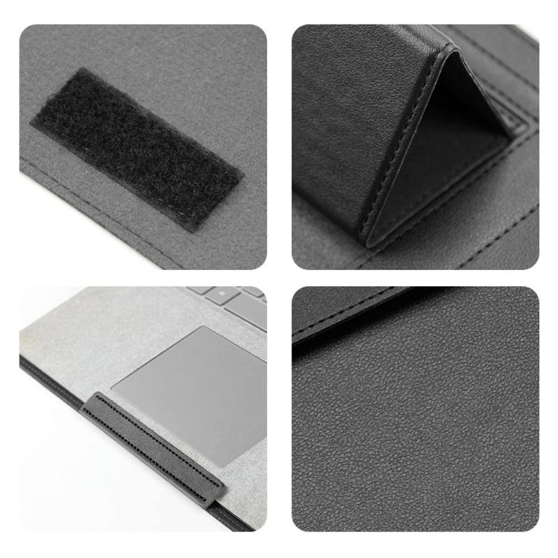 Multifunctional 13.5inch/15.4inch Laptop Holder Delivering Ergonomic Support Secure Use Easy Device Retrieval Stand Liner