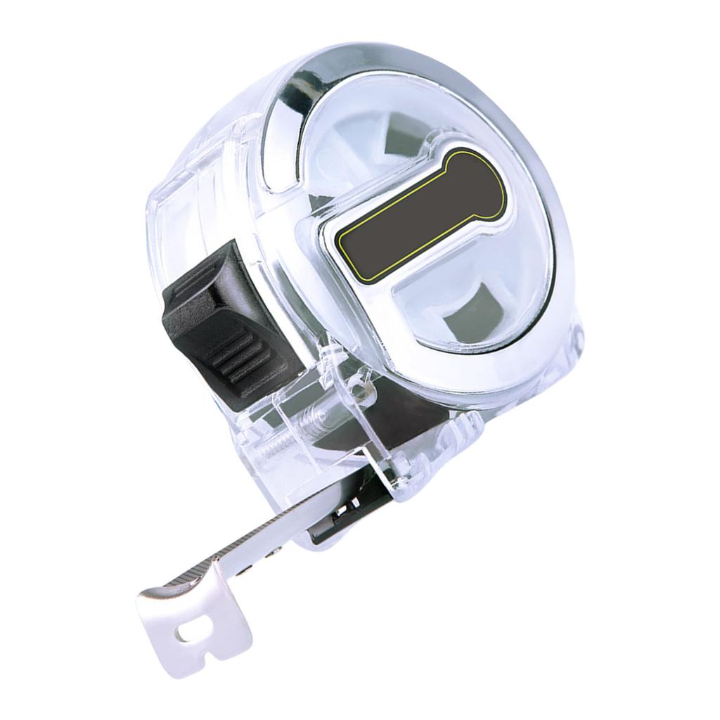 High Precise Stainless Steel Tape Measure 5m 7.5m 10m Durability Wear Resistant ABS Carbon Steel Construction