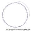 High Quality Iced Out Bling Sparking Clear Cubic Zirconia CZ Paved Star Starburst Charm Choker Necklace For Women