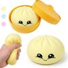 Langsam zurückfedernder Dampfbrötchen Squishy Spielzeug mit Dampfgarer Squishy Spielzeug zur Linderung von Stress und Angst