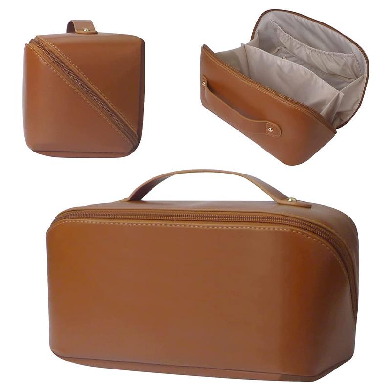 "Trendige tragbare Kosmetikkissen-Tasche mit großem Fassungsvermögen - Hochwertige, stilvolle Aufbewahrung"