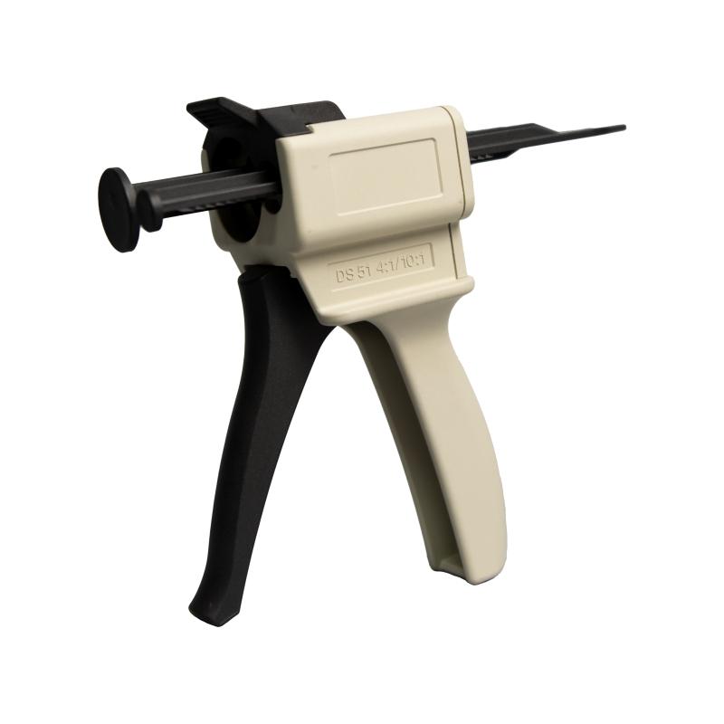 Sulzer Mixpac DS 51-10-00 Manual Portable 50ml Two-Component 2k Dispenser Gun Construction 10:1 Ratio Industrial Caulking Gun PP