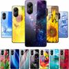 Glas Hülle Für Poco X7 Pro Hülle X7Pro Hartes Gehärtetes Glas Rückseite Weicher Stoßfänger Für Xiaomi Poco X7 Pro Hülle PocoX7 Pro Fundas