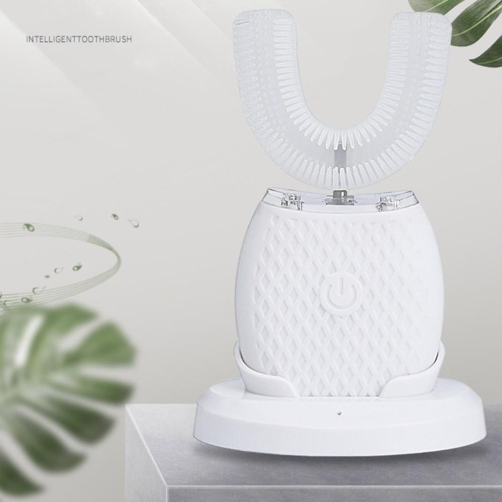 3 Modes Electric Sonic Toothbrush Waterproof Cold Blue Light Silicone Electric Toothbrush Rechargeable Automatic Toothbrush