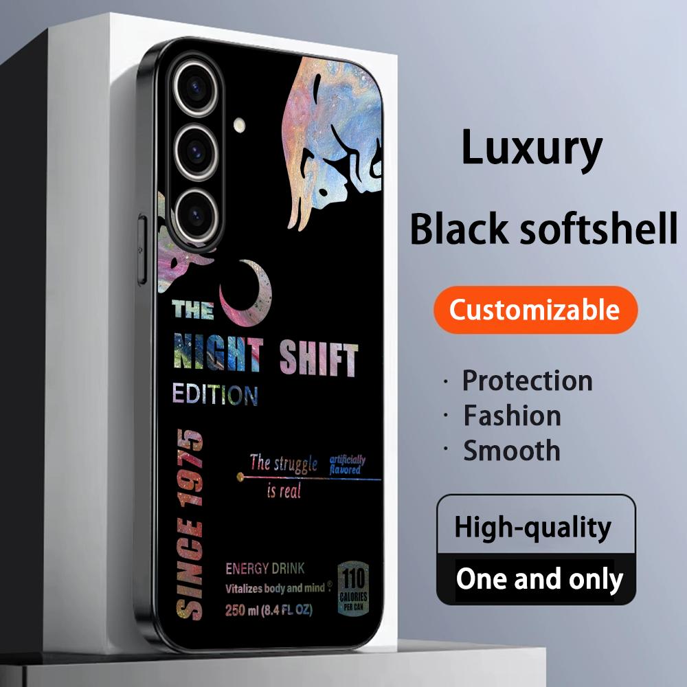 Θήκη Κινητού Star Bull Energy Drink νυχτερινή βάρδια Για Samsung Galaxy S26 S25 S24 S23 S22 S21 Plus Ultra Note20 Μαλακή Μαύρη