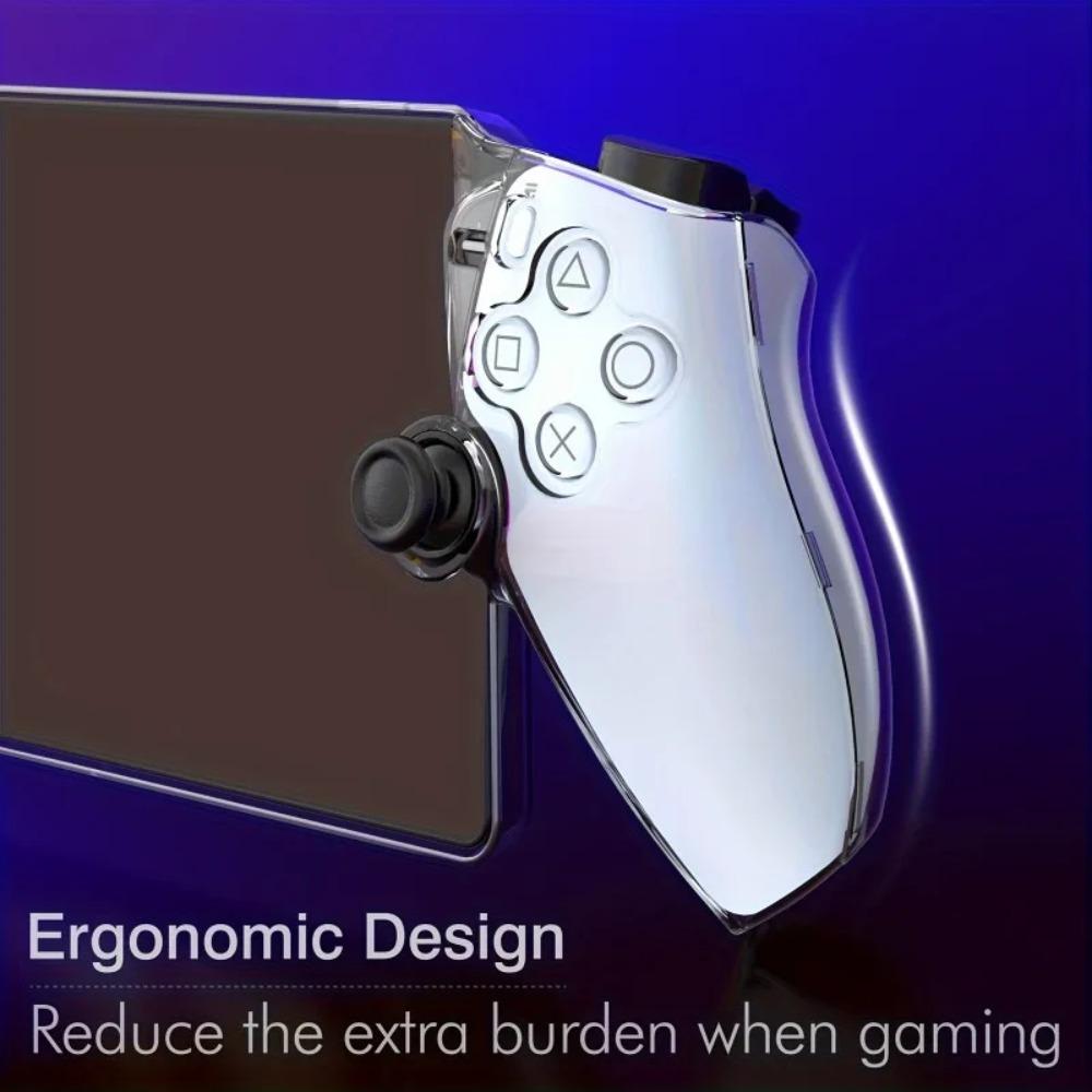 Transparente Gaming-Handheld-Hülle für PS5 Portal, transparent, vollständiger Schutz, stoßfest, kratzfest