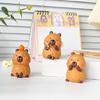 Colorful Capybaras Collectible Figurine Fun and Cute Decoration for Home or Workspaces