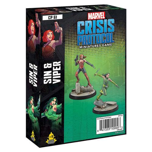 Marvel Crisis Miniatures Game (Sin and Viper)