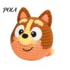 DIY Crochet Toy Puppy Kit, Beginners Animal Cute Kit Dog Doll Craft for Adults Stress Relief, Handmade Gift