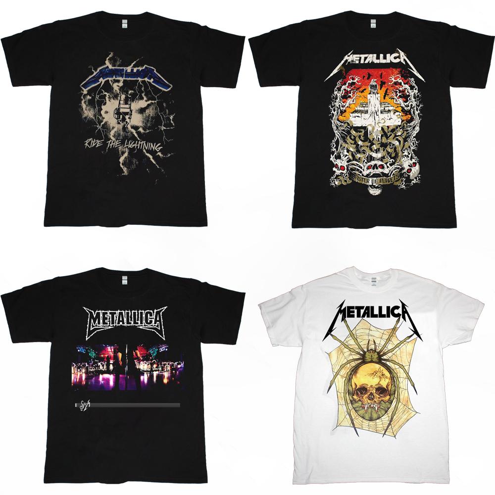 

Футболка унисекс Metallica Ride The Lightning Master Of Puppets Skulls Spider Skull