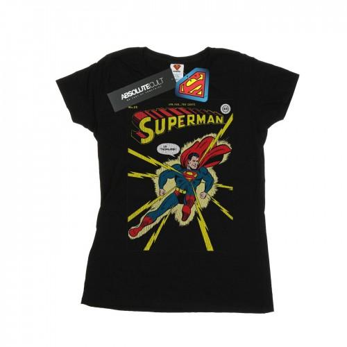 DC Comics Womens/Ladies Superman No. 32 Cover Cotton T-Shirt