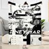 Brazilian Football Legend Blanket Soft & Cozy Perfect for Livingroom Chair Sofa Four Seasons Multipurpose Modern