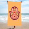 Ultra Absorbent Microfiber Beach Towel With Sea Turtle Print Quick Dry Large Size 70x140cm Pool Vacation Travel