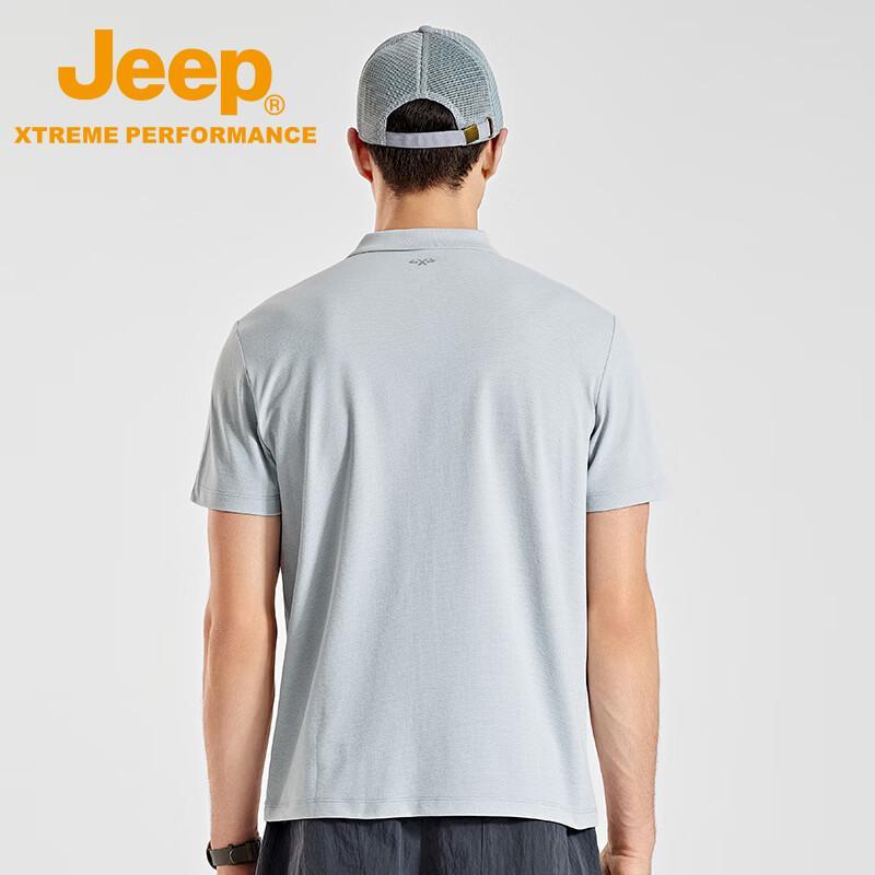 JEEP Men's Quick-Dry Outdoor Polo Shirt