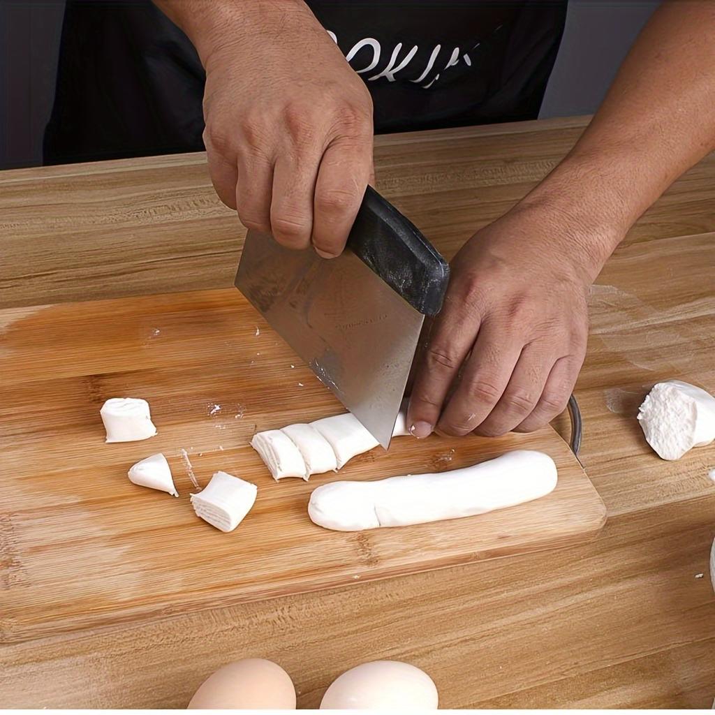 Stainless Steel Scraper And Chopper For Dough And Flour Cutting, Intestine Powder Scraper, Pancake Scraper For Restaurant