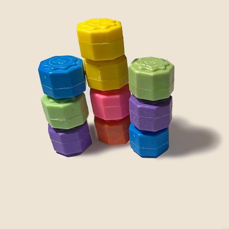 62KD 12pcs Gonggi Stones Set Korean Stone Catching Game Family Friendly for Indoor and Outdoor Entertainment