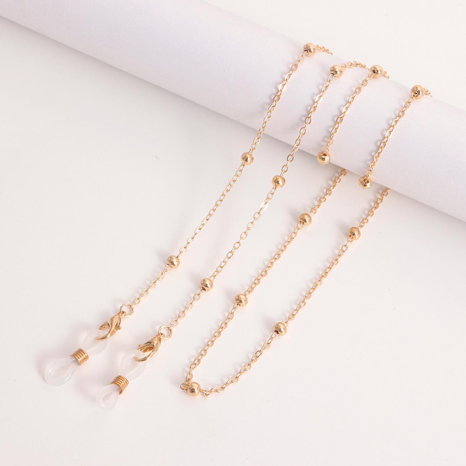 Mask hanging chain glasses hanging chain glasses chain mask chain glasses metal hanging chain metal chain spot spot