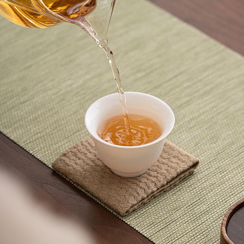 White Jade Porcelain Tea Cup Set