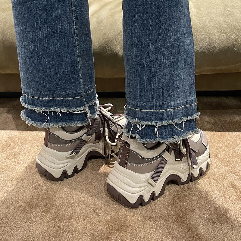 New Mixed Colors Ladies Platform Sneakers Outdoor Sports Shoes for Women Fashion Female Shoes Designer Ladies Vulcanized